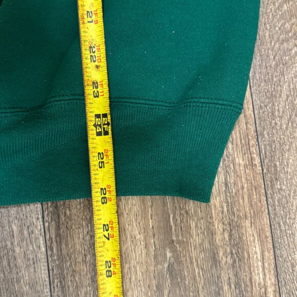 VTG Sylvester the Cat Sweatshirt Men's XL Green Looney Tunes Crewneck 90s Hanes - Picture 7 of 9